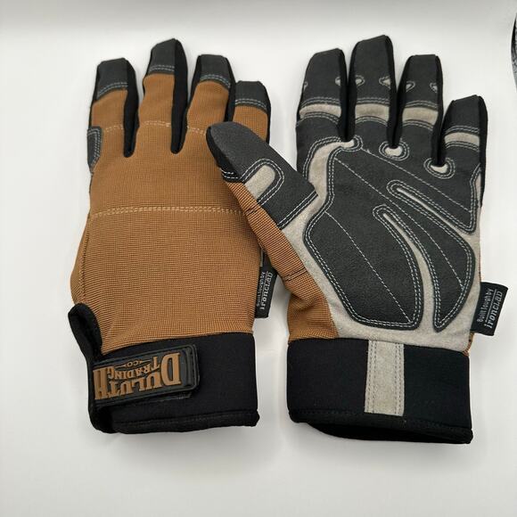 Duluth Trading Co Other - Duluth Trading Co Work Gloves Mens Medium Brown Black Utility Grip Outdoor